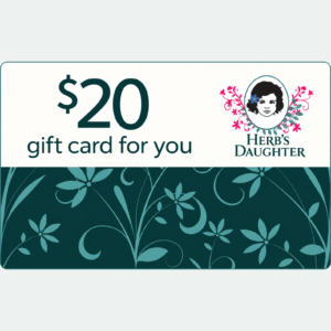 Gift Card for the Holidays $20.00